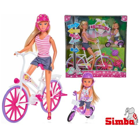  Búp Bê Đạp Xe Steffi Love Bike Ride 