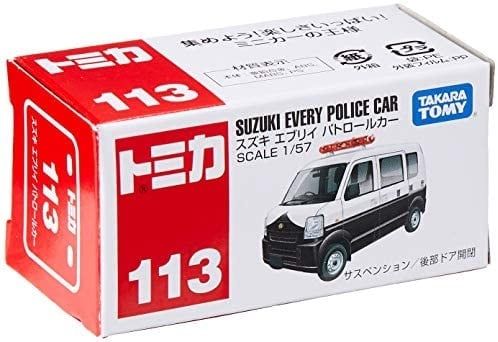  Tomica 113 suzuki every police car 