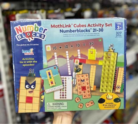  96321 Bộ học toán Mathlink Cubes Numberblocks 21 - 30 Activity Set 