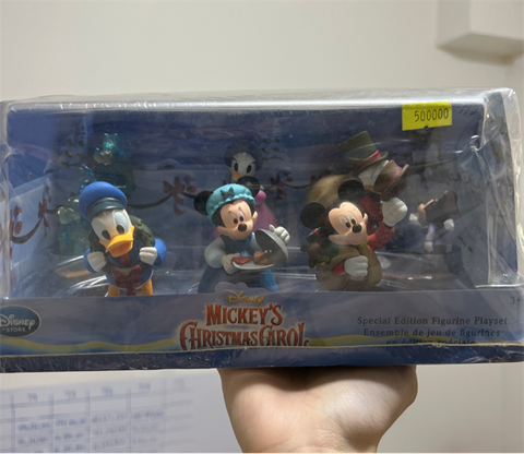  Set tượng Disney Mickey Chrismast s Carol 