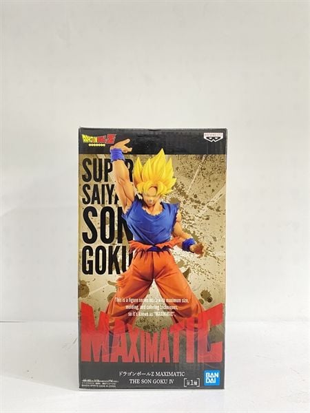  Banpresto Dragon Ball Z Maximatic The Son Goku IV Figure, Multiple Colors (16519) 