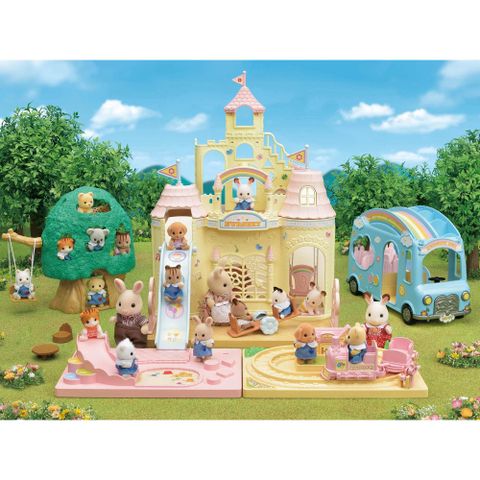  Đồ chơi Sylvanian Family BABY CASTLE PLAYGROUND S-64 Epoch Japan Calico Critters - B077M5K7MM 