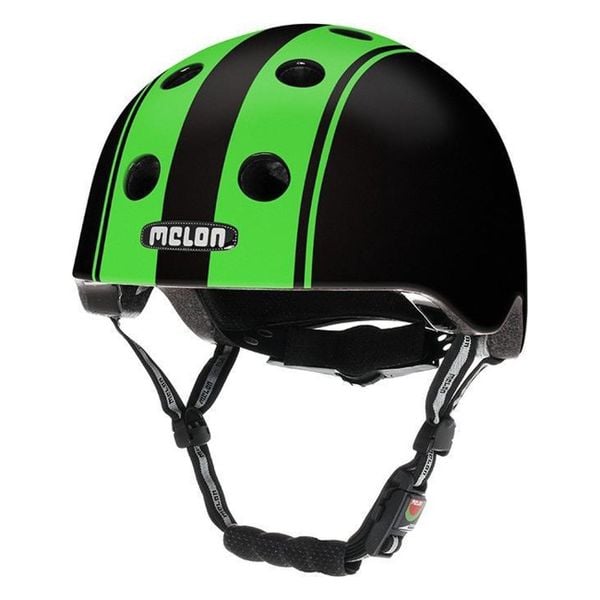 Mũ bảo hiểm Melon Double Green Black size xxs-s
