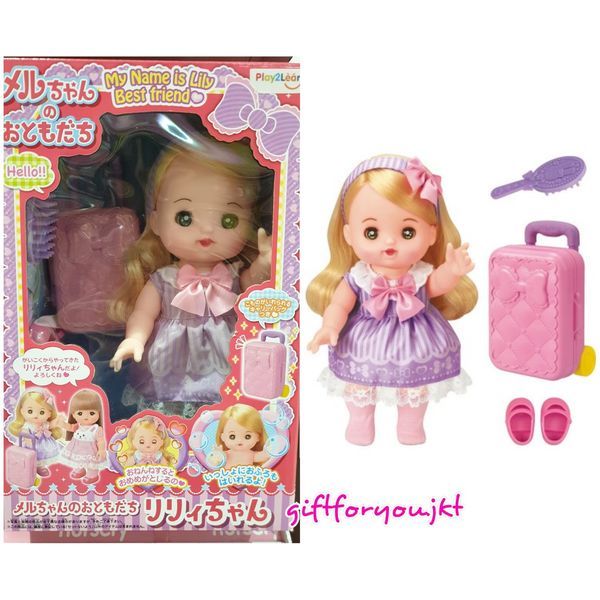 Bé Búp Bê Du Lịch Mel-chan Doll Set Mel's Friend Lily's Chan