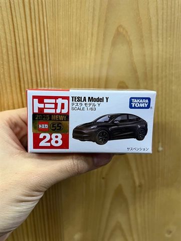  Tomica 28 Tesla Model Y (Black) 