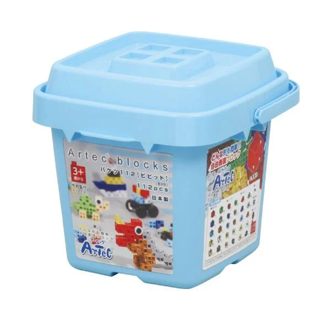  76538 Bộ đồ chơi xếp hình đa diện - lắp ráp tự do 112 khối (Màu rực rỡ) 