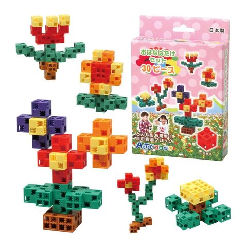  76661 Bộ đồ chơi xếp hình đa diện - Các loài hoa quanh em 