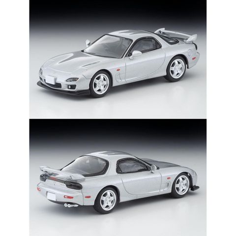  Đồ chơi mô hình xe Tomica Limited Vintage Neo RX-7 Type-R (Silver) tỉ lệ 1/64 