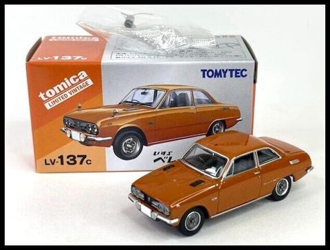  Tomica Limited Vintage LV-137c Isuzu Beret 1600GT type R (Orange M) 1973 