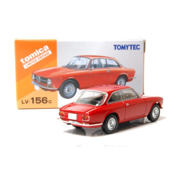 Mô hình Tomytec Tomica Limited Vintage LV-156c Alfa Romeo GT1600 Junior (Red)