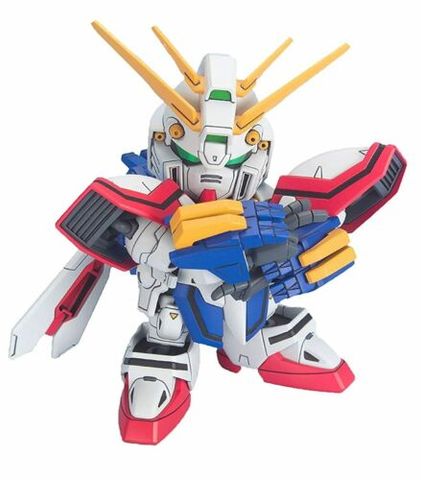  SD Gundam BB Warrior No. 242 God Gundam Color Coded Plastic Model 