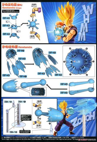  Mô hình Son Goku BANDAI Figure Rise Dragonball Z Gohan Super Saiyan 2 SSJ2 