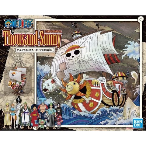  One Piece Thousand Sunny No. Wano Country Edition Ver. Plastic Model BAS5060269 