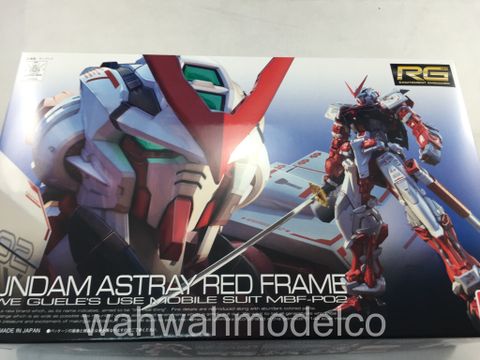  RG Mobile Suit Gundam SEED ASTRAY MBF-P02 Gundam Astray Red Fram 