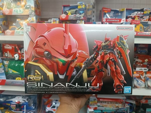 23win08 com lắp ráp RG 1/144 MSN-06S SINANJU