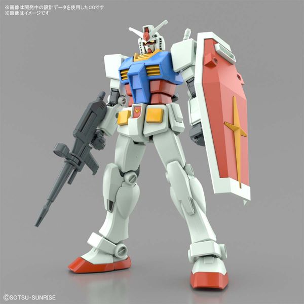  ENTRY GRADE EG09 1/144 RX-78-2 Plastic Model Kit Mobile Gunpla 
