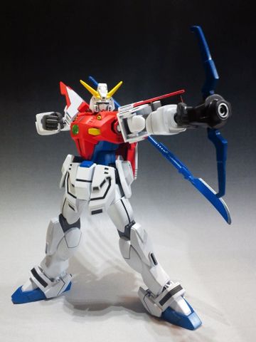  Mobile Martial Arts G Gundam Rising Gundam 1/100 Scale Color Coded Plastic Model 