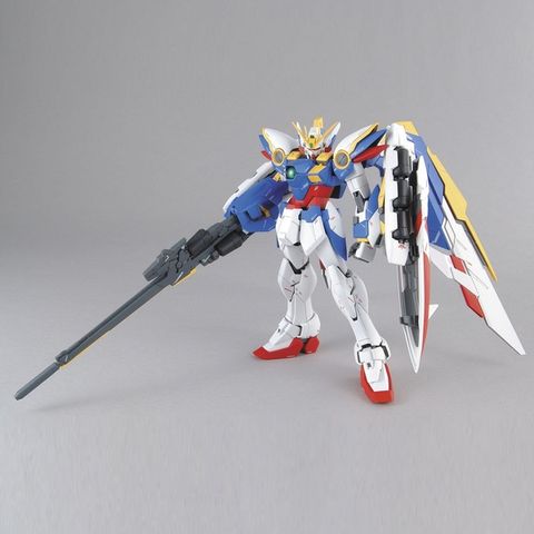  MG Gundam W Endless Waltz XXXG-01W Wing Gundam EW Edition, 1/100 Scale, Color-Coded Plastic Model 