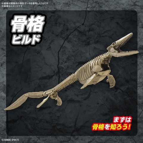  Planosaurus 2639638 Mosasaurus Color Coded Plastic Model 