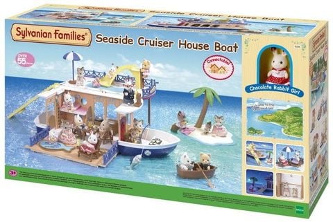  Sylvanian Families Seaside Cruiser House Boat 5206 