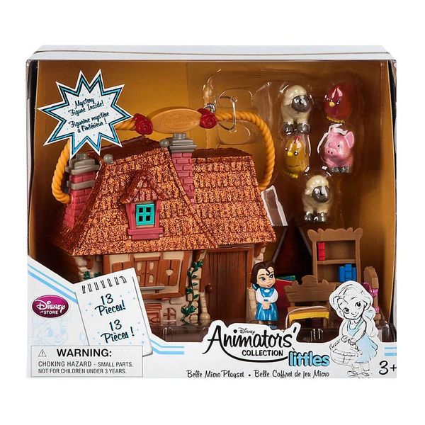 Set 23win04 Micro Ngôi nhà búp bê Beauty and the Beast Belle