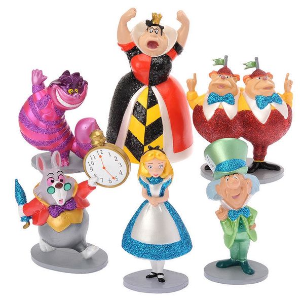 Bộ mô hình nhân vật Alice ở Xứ Sở Thần Tiên | Đồ chơi Disney