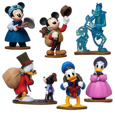 Set tượng Disney Mickey Chrismast s Carol 