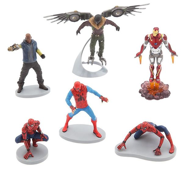 Set tượng Marvel Spider-Man Homecoming Figurine Set