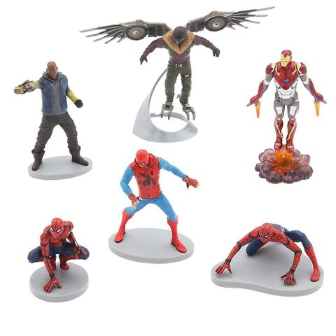  Set tượng Marvel Spider-Man Homecoming Figurine Set 