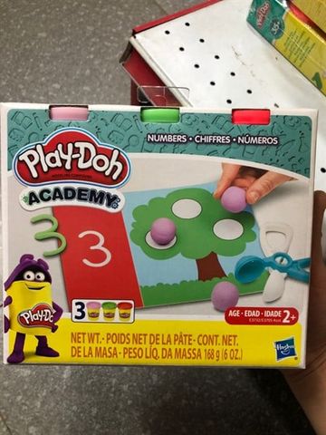  E3705 - 23win08 com đất nặn hình học cơ bản Play-Doh 