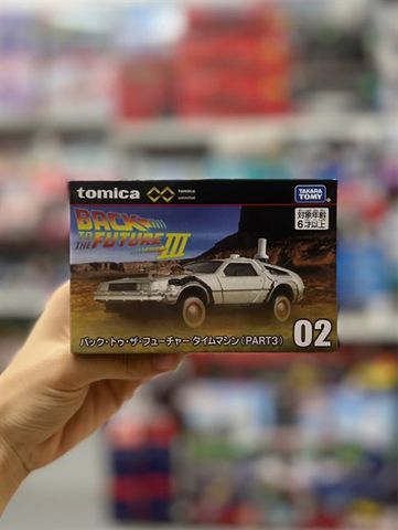  Tomica Unlimited 02 Back To The Future PART 3 Time Machine 