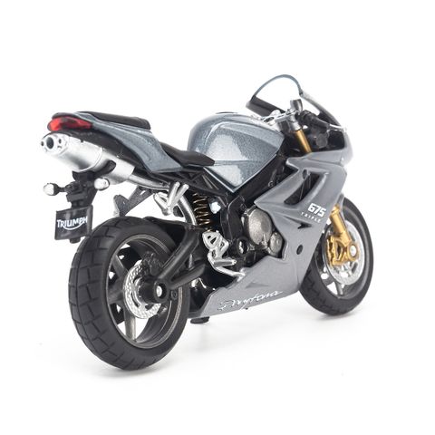  Mô hình xe môtô Triumph Daytona 675 1:18 Welly-12822PW 