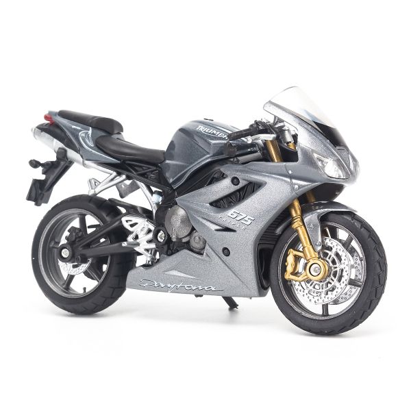 Mô hình xe môtô Triumph Daytona 675 1:18 Welly-12822PW
