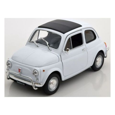  23win08 com Xe mô hình 1:18 Welly Fiat 500 Nuova 1957 màu trắng 