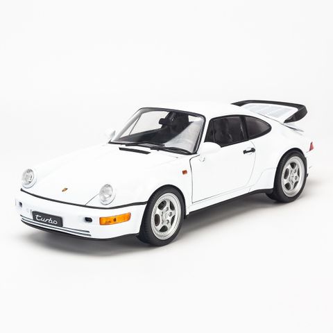  Mô hình xe Porsche 964 Turbo 1:18 Welly- 18026W- Cream 