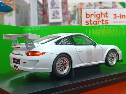  Porsche 911 type 997 GT3 Cup 2010 white 1/18 Welly 18033 