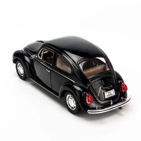  Mô hình oto Volkswagen VW Classic Beetle year 1950 black 