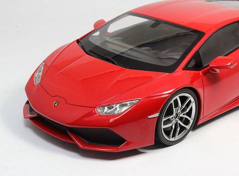  Mô hình oto Lamborghini Huracan LP 610-4 tỷ lệ 1:18 phiên bản màu đỏ 