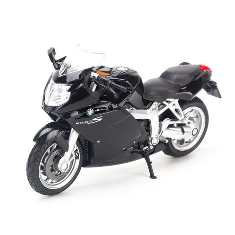  Mô hình xe môtô Motorcycle BMW K1200S 1:18 Welly- 12829PW 