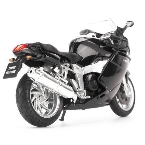  Mô hình xe môtô Motorcycle BMW K1200S 1:18 Welly- 12829PW 