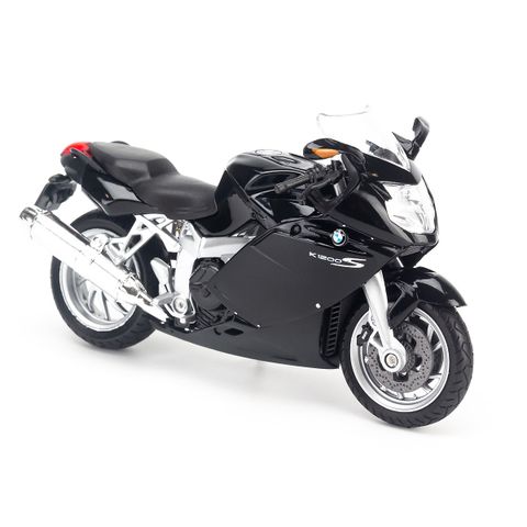  Mô hình xe môtô Motorcycle BMW K1200S 1:18 Welly- 12829PW 