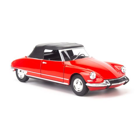  Mô hình xe Citroen DS 19 Cabriolet 1:24 Welly- 22506- Red 