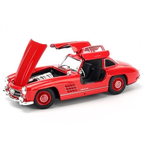  Mô hình xe Mercedes 300SL 1:24 Welly- 24064W- Red 