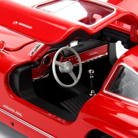  Mô hình xe Mercedes 300SL 1:24 Welly- 24064W- Red 