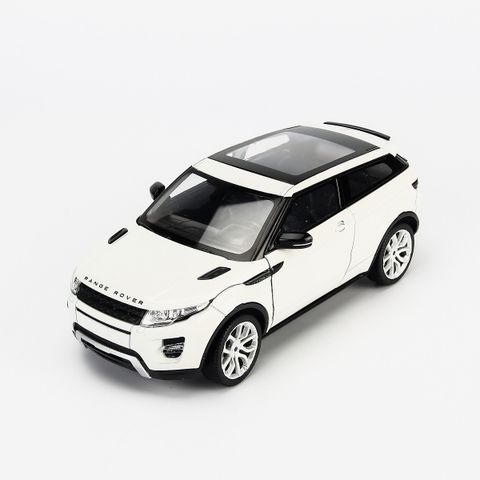  Mô hình xe Land Rover Range Rover Evoque 1:24 Welly-24021W- White 
