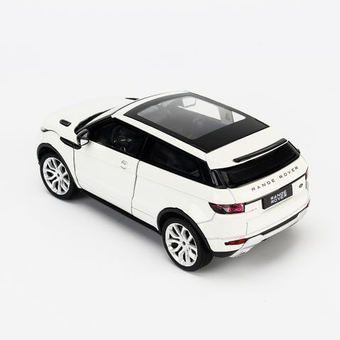  Mô hình xe Land Rover Range Rover Evoque 1:24 Welly-24021W- White 