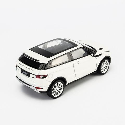  Mô hình xe Land Rover Range Rover Evoque 1:24 Welly-24021W- White 