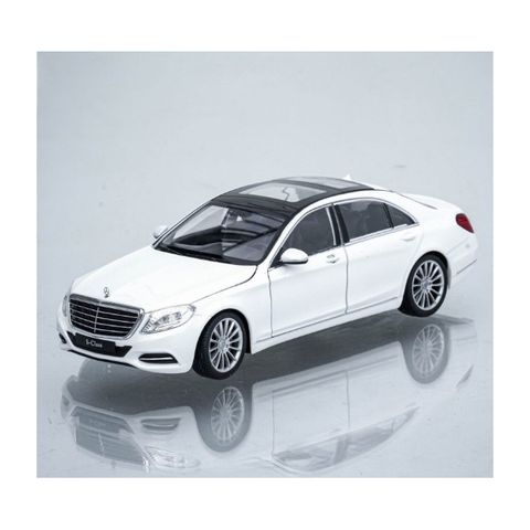 Mô hình xe Mercedes-Benz S-Class 1:24 Welly- 24051- (đen) 