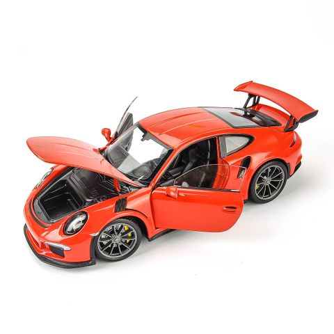  Mô hình xe Porsche 911 GT3 RS 1:24 Welly- 24080W-Red 
