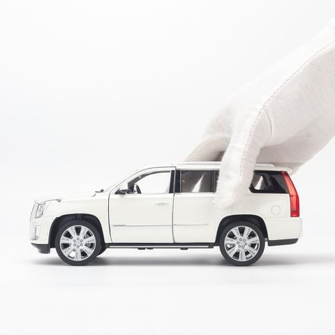  Mô hình xe Cadillac Escalade 1:24 Welly- 24084W-Cream 